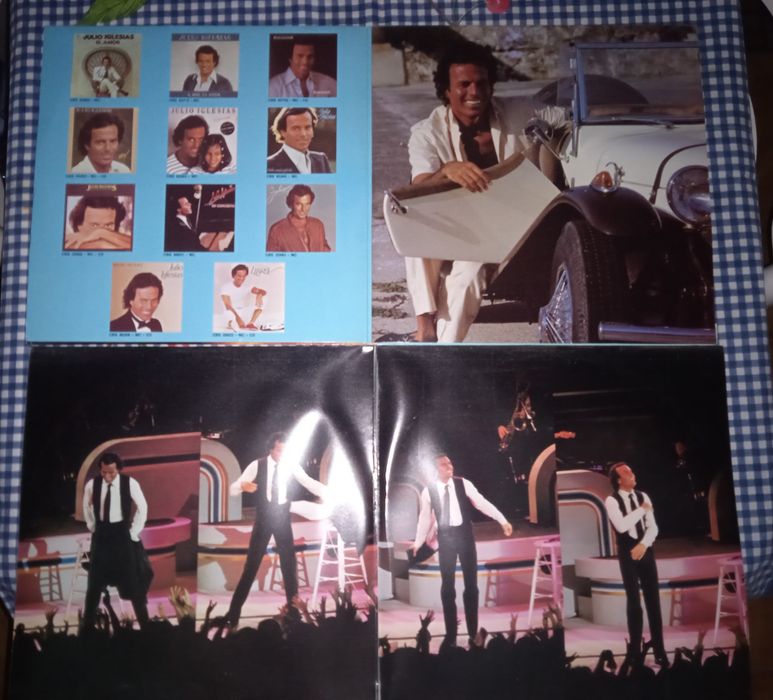 Lote discos de vinil Júlio Iglesias