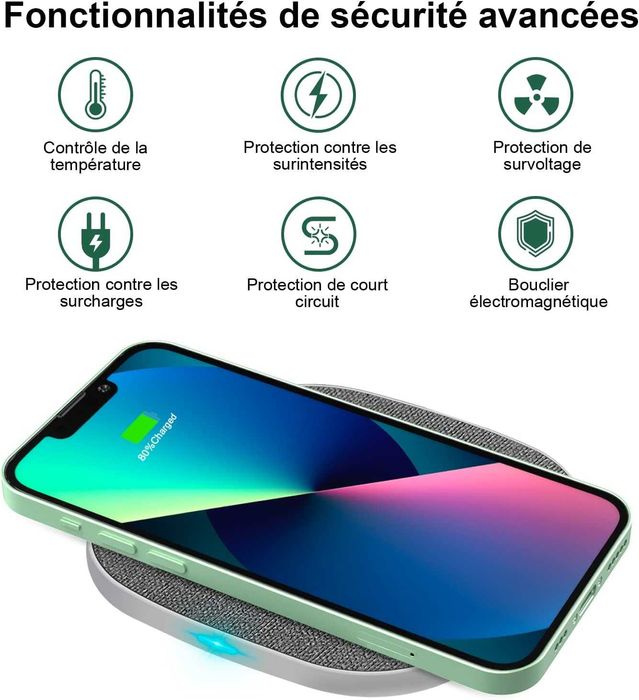 Stylowa ładowarka bezprzewodowa Wireless ST01 iPhone Samsung S SPM285