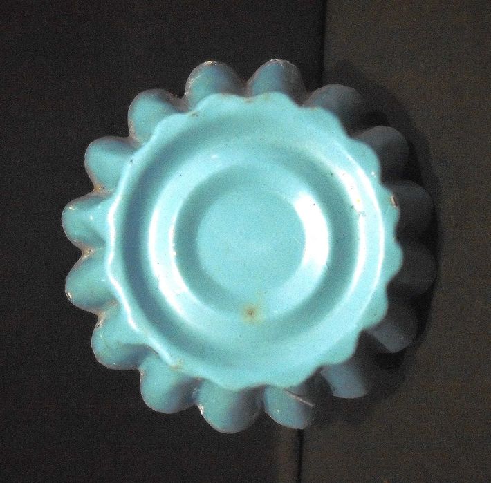 4 Formas antigas - anos 50 - em chapa de AML para brincar na praia