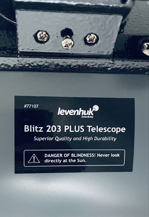 Telescópio Levenhuk Blitz 203 Plus