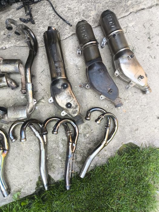 KTM Lc4 tłumik kolektor