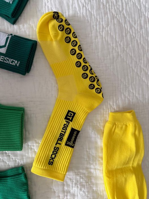 Meias de Futebol ( Verdes e Amarelas )