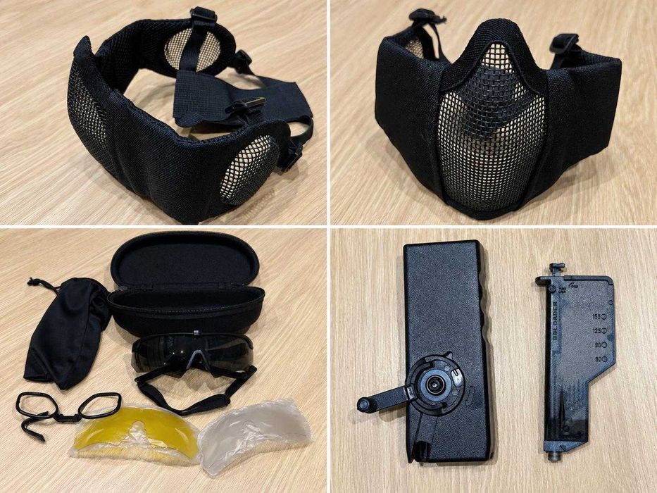 KIT AIRSOFT – kRYTAC Trident Mk2 SPR (com upgrades) + TOKYO MARUI Glock 17 + Equipamento