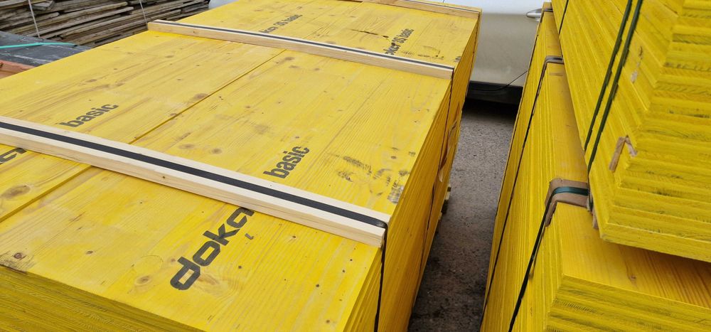 Sklejka Płyty Szalunkowe Dźwigary Stemple Trójnogi Głowice Rusztowanie