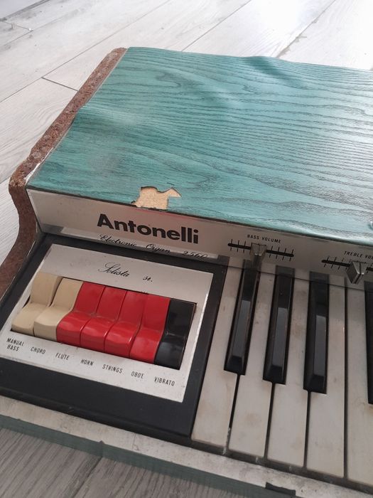 Órgão Eletrônico Antonelli 2560 – Vintage / Retrô