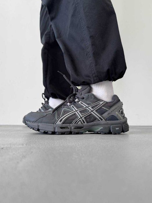 кросівки зимові чоловічі сірі гортекс термо асікс кахана asics kahana