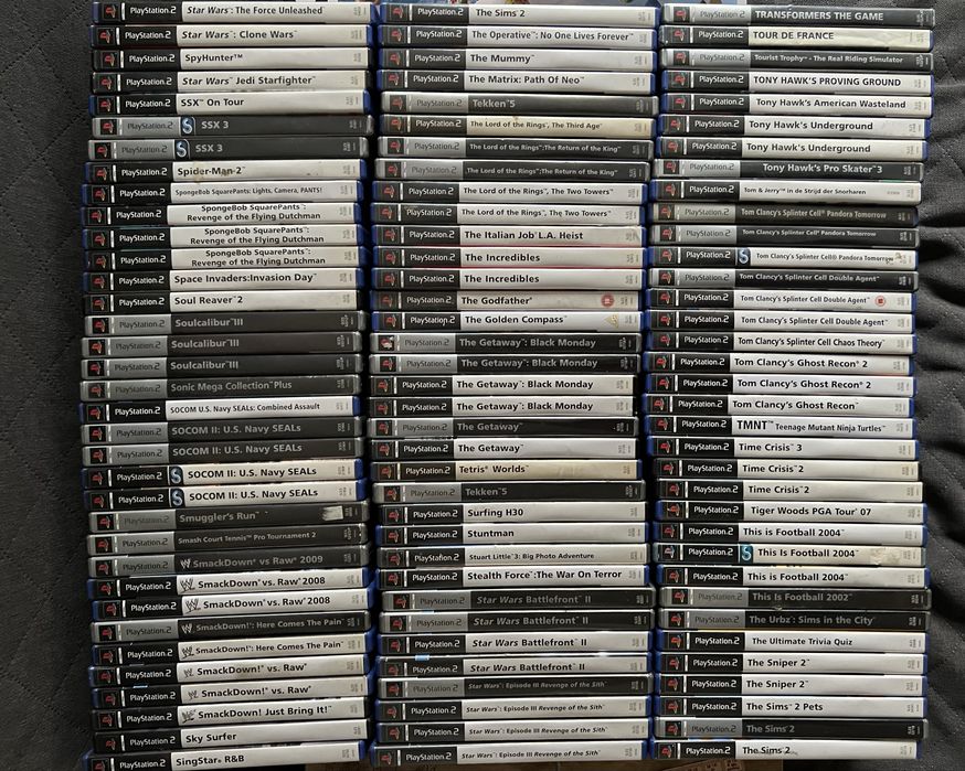 Gry na konsolę Playstation 2 PS2 Duży wybór