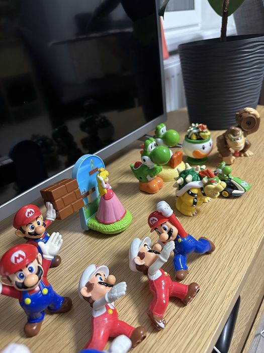 модельки Nintendo Mario Luigi Peach Bowser Donkey Kong Yoshi Mcdonalds