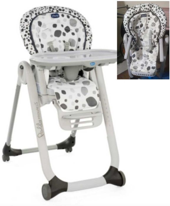 Cadeira Chicco de Papas Polly Progres5 Semi Nova