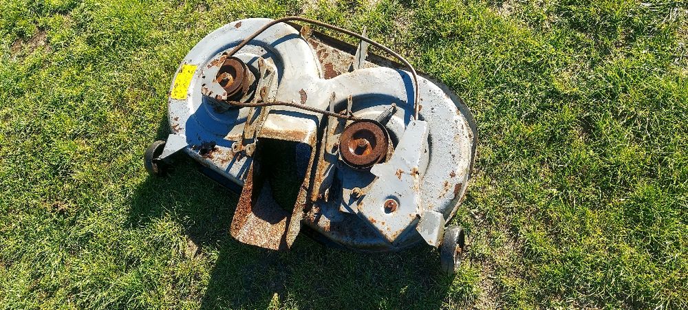 traktorek kosiarka mtd yard man kosisko do kosza kosa tnąca