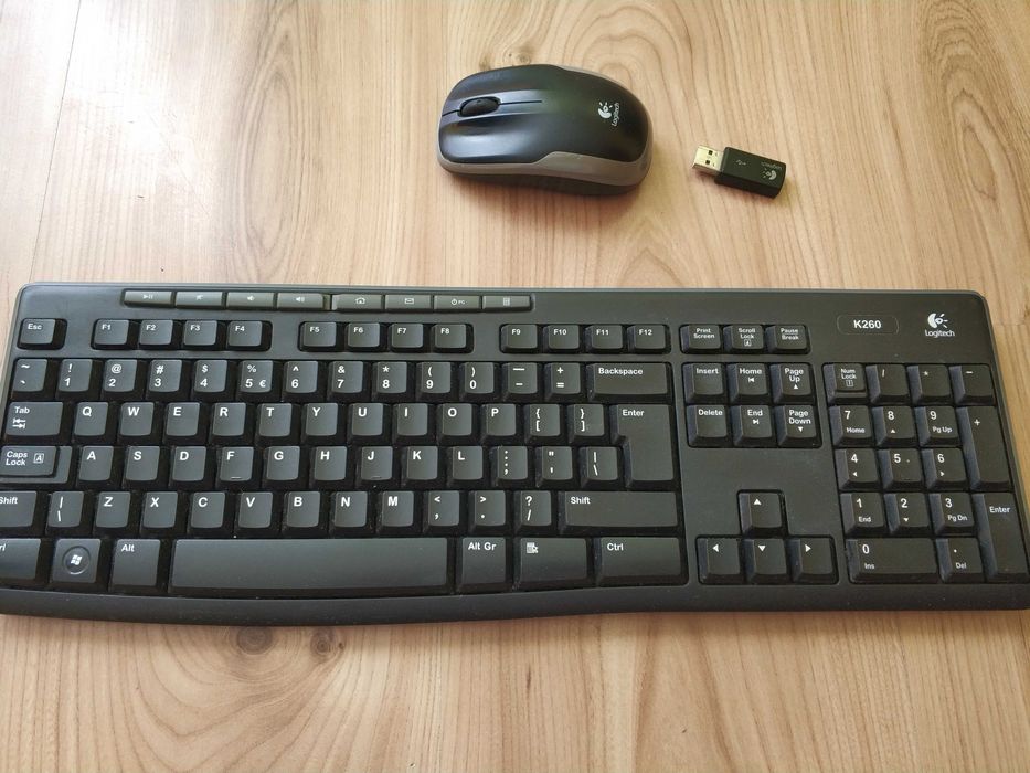 Klawiatura oraz mysz Logitech