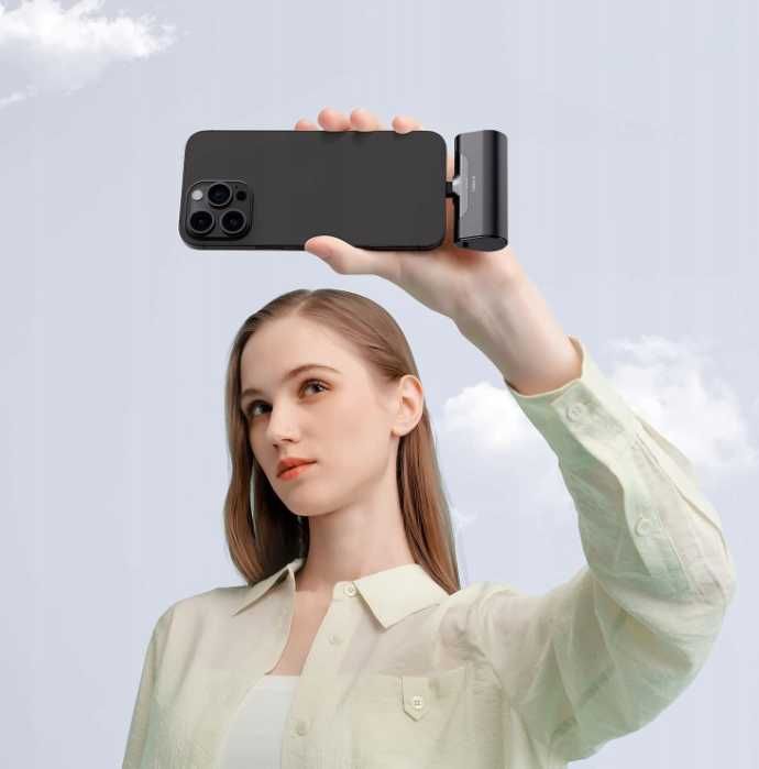 iWALK Mini Power Bank 4500mAh Czarny do Iphone złącze Lightning