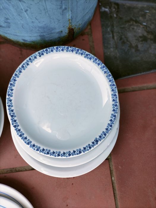 Hand-painted plate452658476236810240