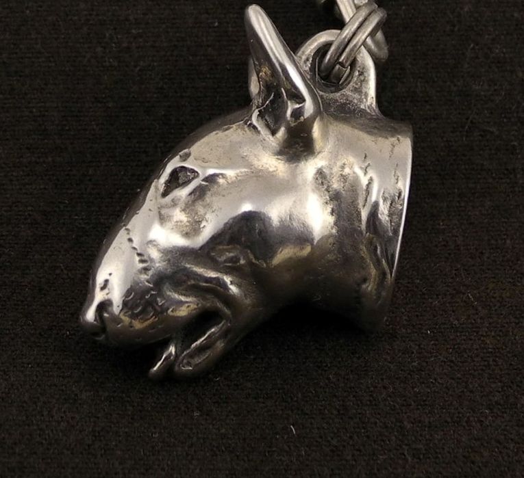 Bulterier naszyjnik w pudełku Art-Dog