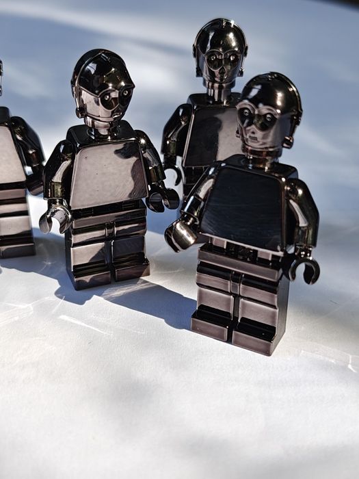 Lego minifigurka - Chrome Black C-3po - Nowa - cena za sztukę