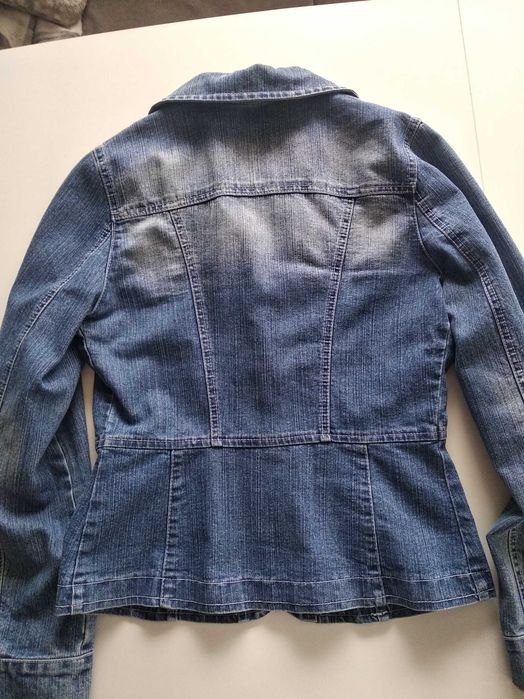Kurtka jeansowa elegancka S