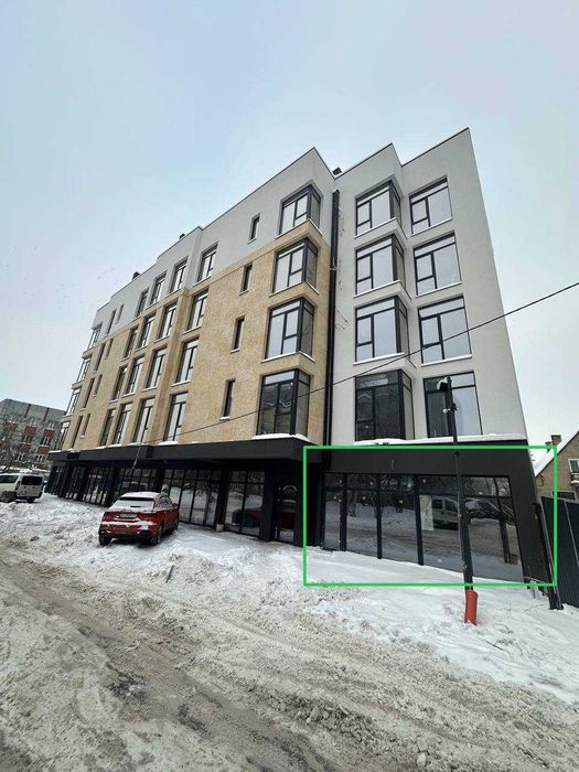 ЦЕНТР 60м2 Здам ФАСАДНЕ приміщення з Панорамою, Парковкою біля АТБ