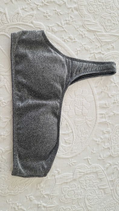 Bikini cinza Shein, tamanho M novo