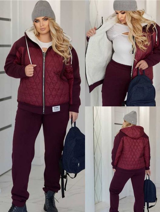 Теплий,жіночий спортивний косюм