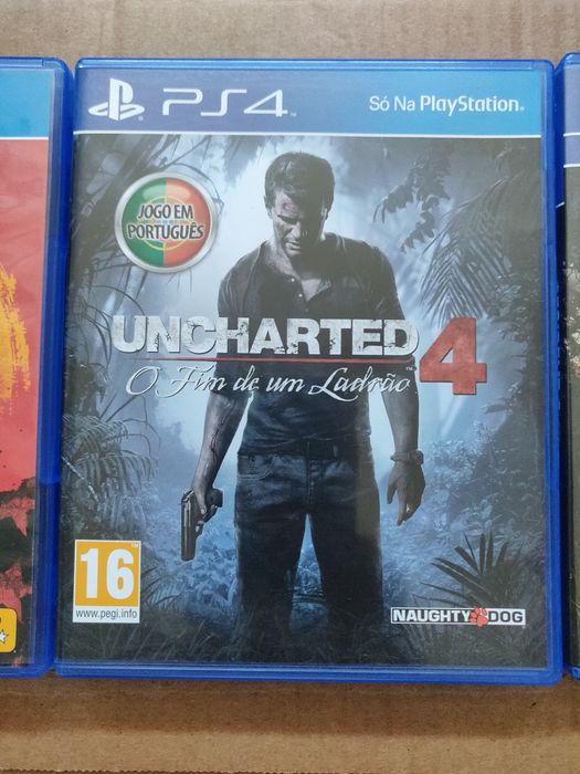 Jogos PS4 como novos