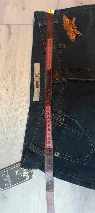 Granatowe jeansy męskie .Nowe z metką .LFC.R34-34