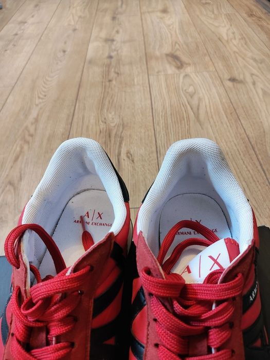 Buty Armani Excjange A|X roz.42, czerwone
