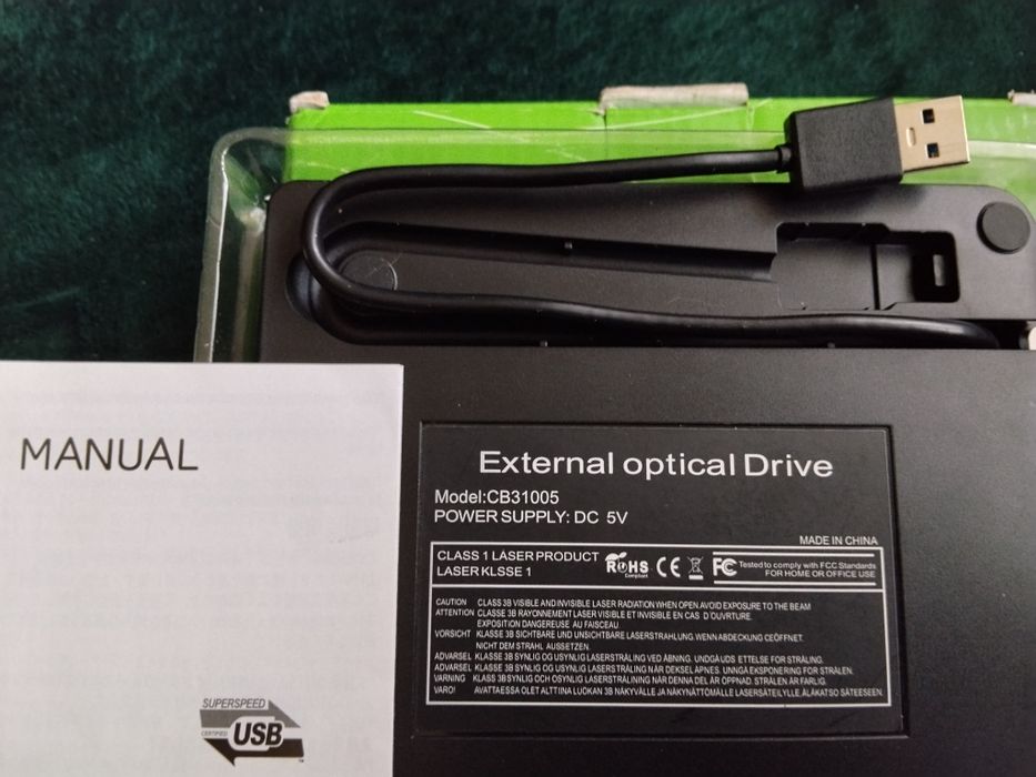 Nagrywarka DVD zewnętrzna Ultra Thin