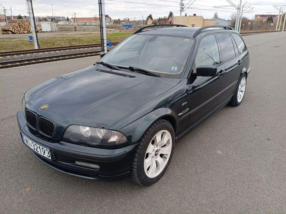 BMW Seria 3 M57 3.0d Xdrive, 4x4, beżowa skóra