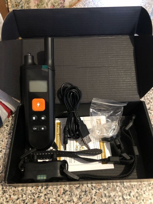 Coleira de treino para cães