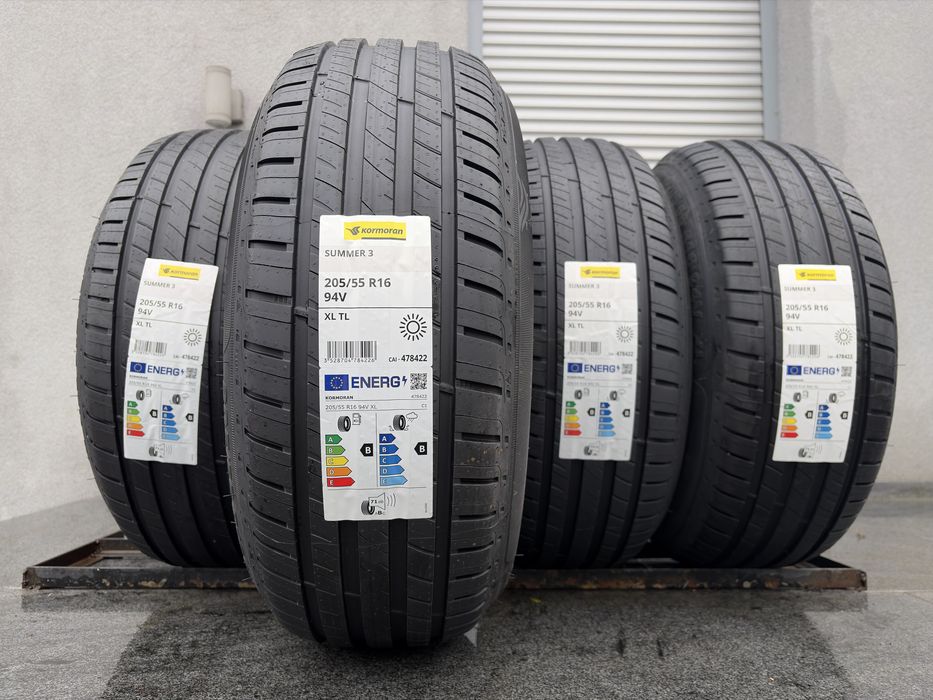 4szt. Letnie 205/55R16 Kormoran 94V XL prod. 2026 Nowe! Gwarancja