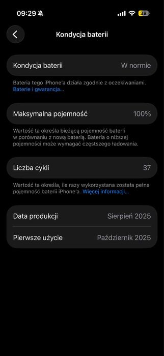 Iphone 17 100% Baterii