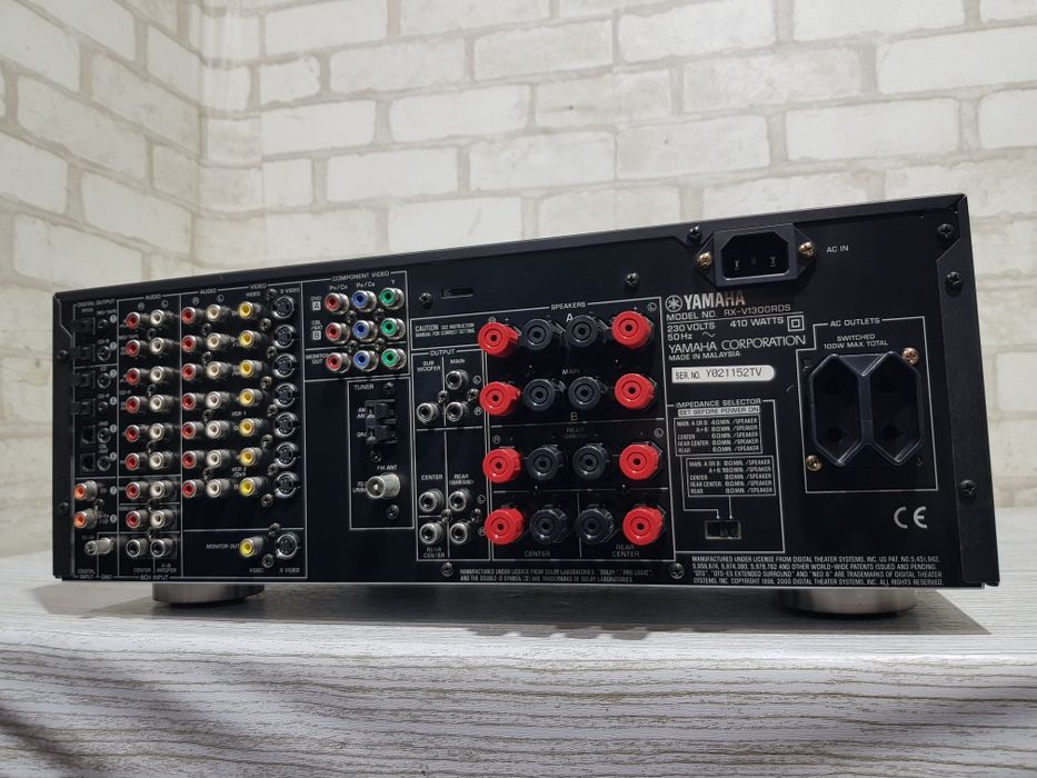 6.1 AV ресивер YAMAHA RX-V1300, *6x145 Вт, б/у з Німеччини