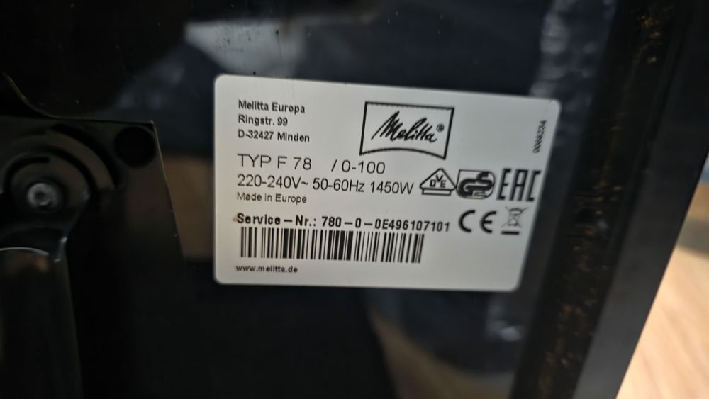 Melitta Caffeo Barista TSP ekspres do kawy