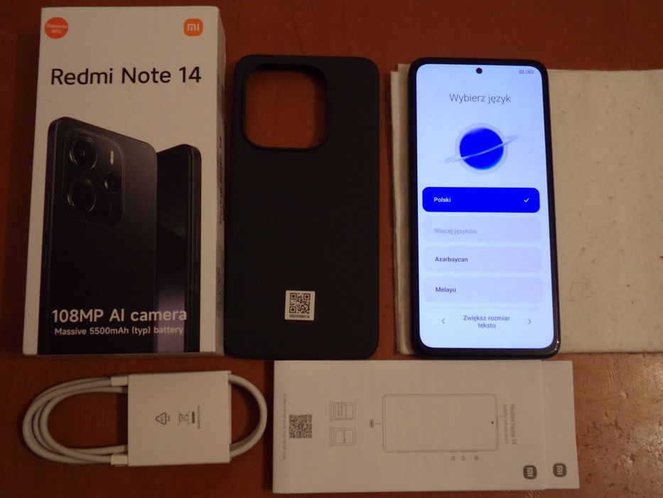Xiaomi Redmi Note 14 8/256GB   Gwarancja 24 m-ce.