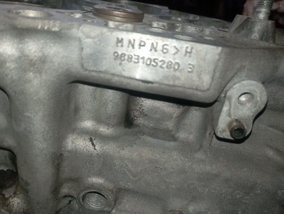 БЛОК ДВИГУНА 1.6 HDI DW6C Під ремонт