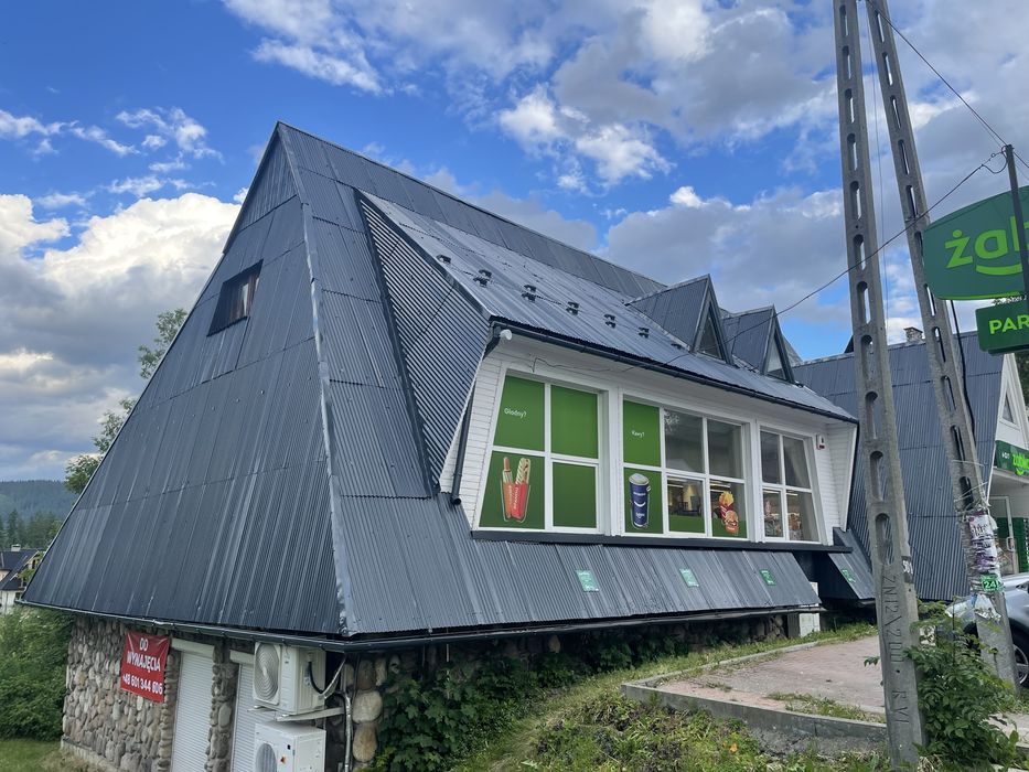 Lokal usługowy 140 m² – budynek z Żabką – centrum Murzasichle
