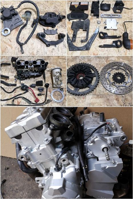 Запчасти Yamaha FZ6 Fazer. Двигун.Пластик. Двигатель и другое.