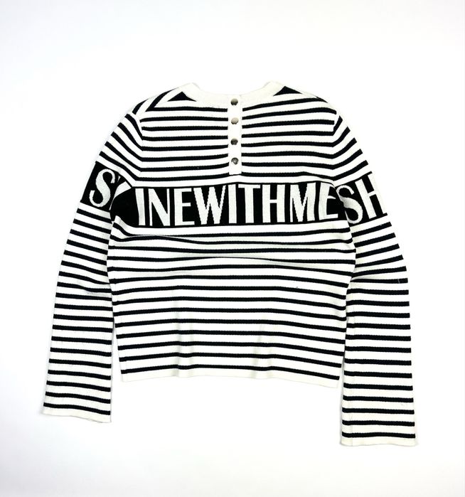 Вовняний смугасти светр кофта Maje m