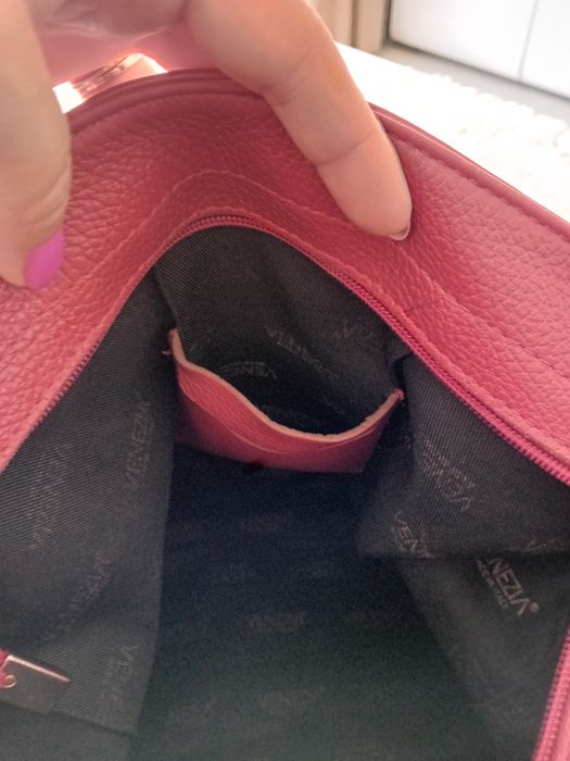 Czerwona torebka Venezia