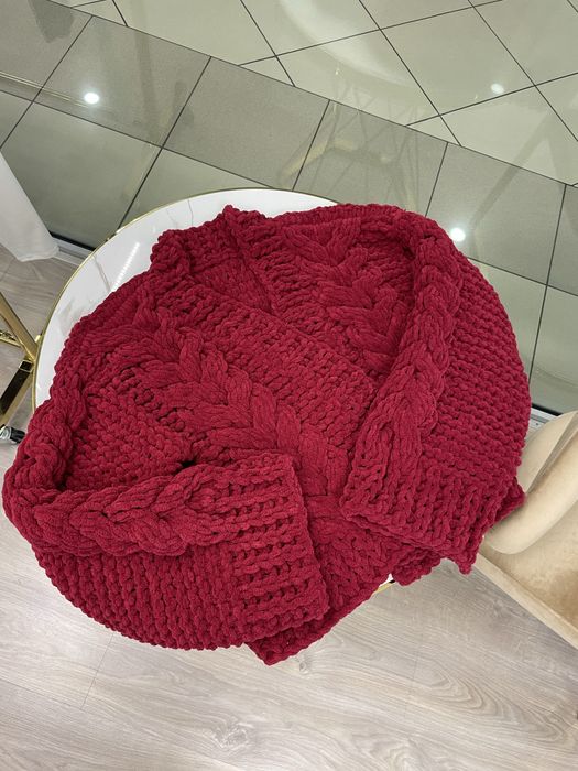 Кардиган /кофта в’язана ручна работа alize puffi