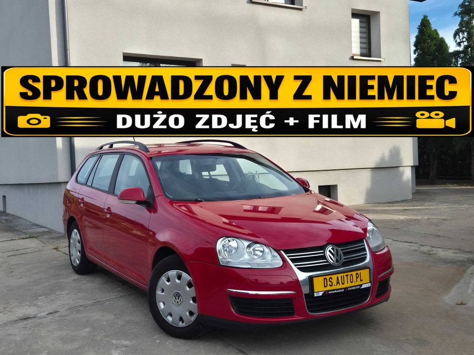 VW Golf V kombi • benzyna MPI • 2008 • sprawna KLIMATYZACJA • z Niemiec