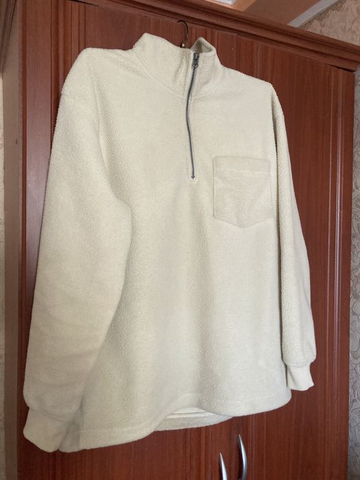 Світшот на близкавці, фліс, кофта Selected Homme.