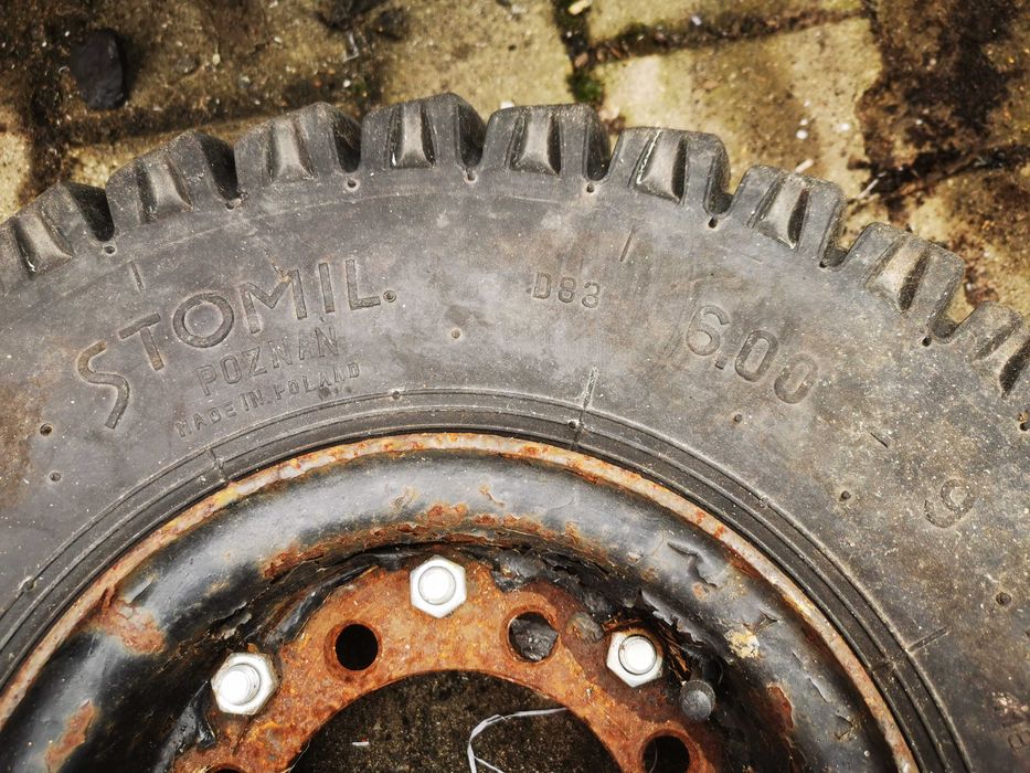 Opona koło do widlaka 6.00-9