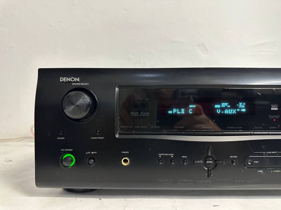 Amplituner kina domowego Denon AVR-1910 | 7.1 | 7×90 W | HDMI | Audyssey MultEQ | Dolby TrueHD | DTS-HD Master Audio