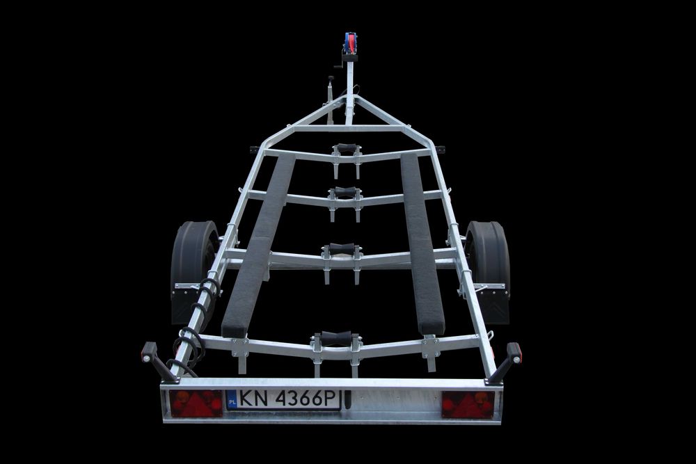 Nowa przyczepa podłodziowa PP-750 long, DMC 750 kg, ładowność 500 kg