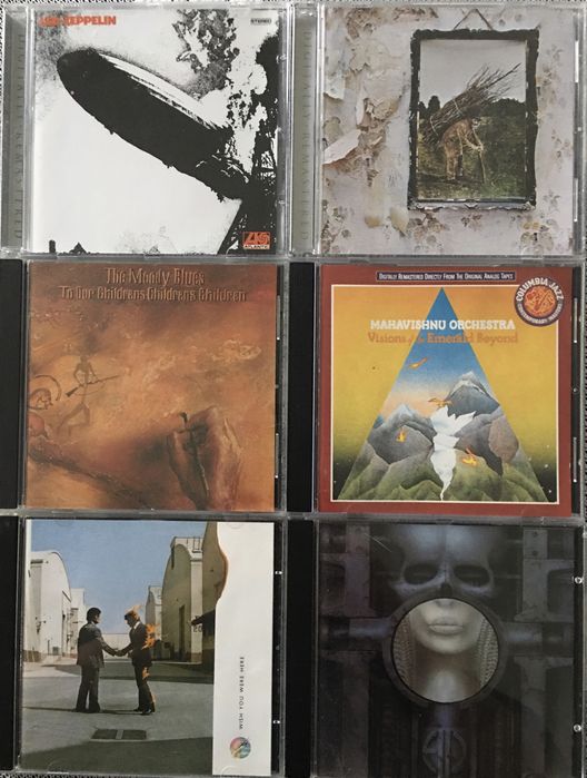 Фирменные CD диски.
