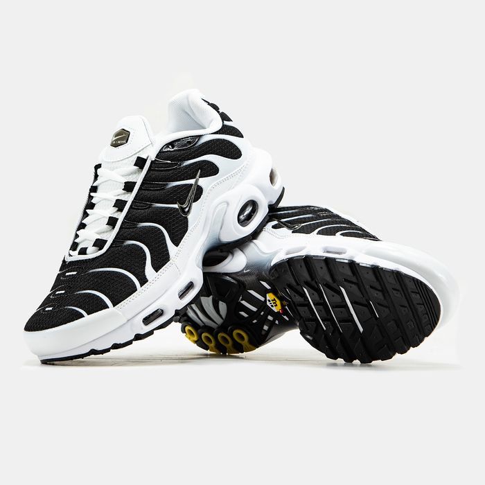 Кросівки Кроссовки Nike Air Max TN Plus White Black Кросовки демісезон