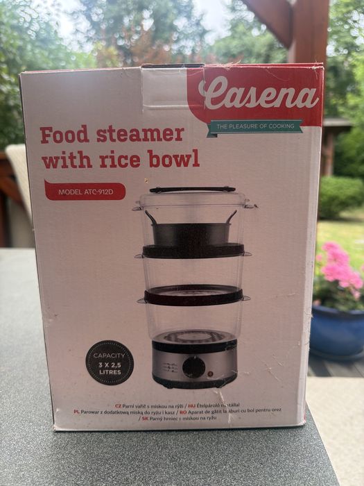 Parowar nowy Casena 2,5l 500W
