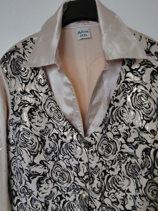 Koszulo-kamizelka damska