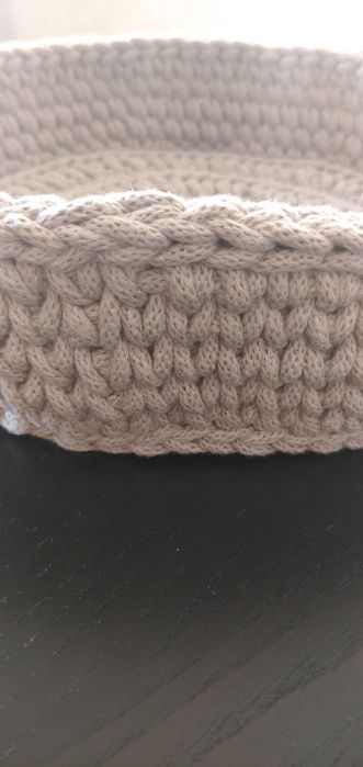 Cesto em crochê - 27 cm